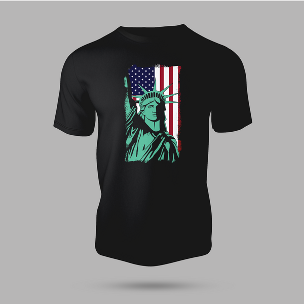 Statue of Liberty Unisex Graphic T-Shirt