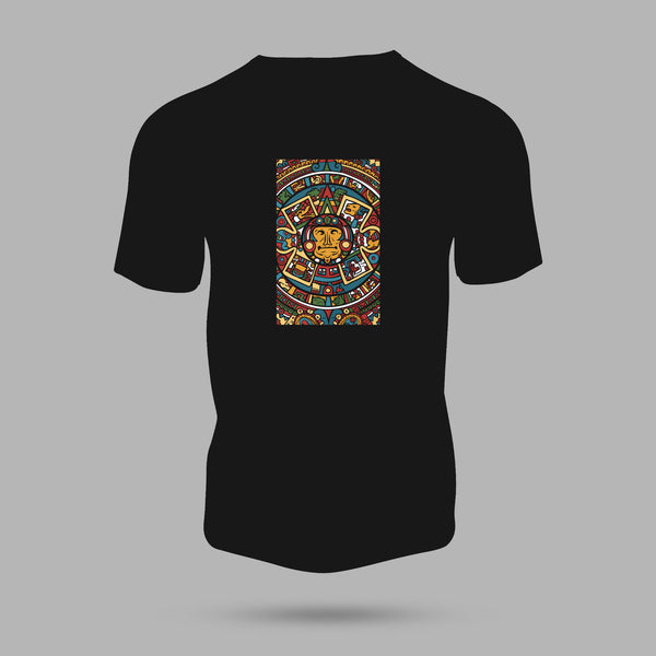 Aztec Design Graphic T-Shirt for Men/Women