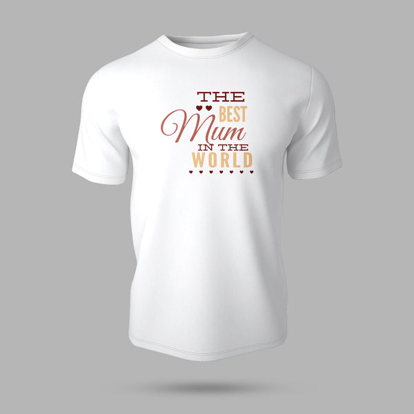 Best Mom in the World Graphic t-shirt for Men