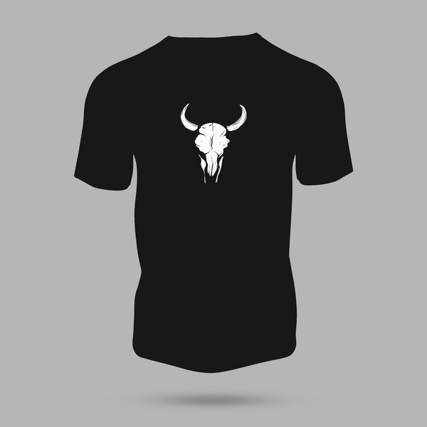 Cow Skull Graphic T-Shirt for Men/Women