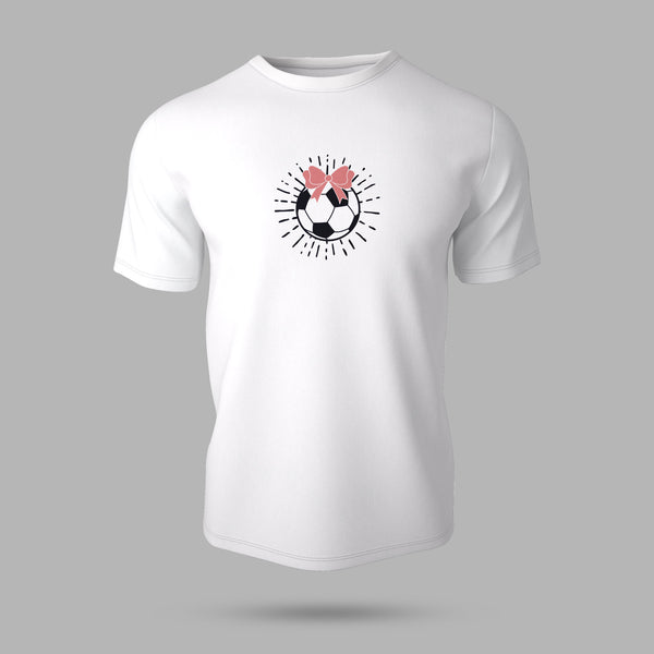 Football Ribbon Rays Graphic T-Shirt for Men/Women
