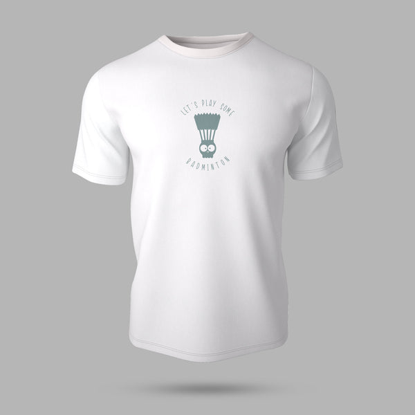 Lets Play Badminton Graphic T-Shirt for Men/Women