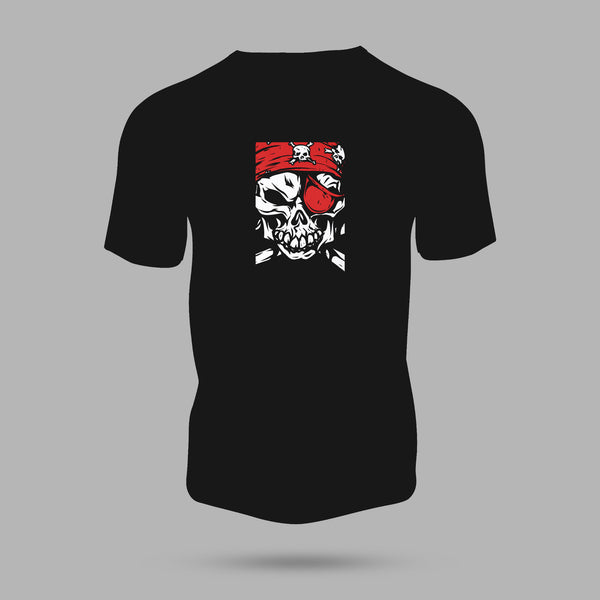 Pirate Skull Graphic T-Shirt for Men/Women